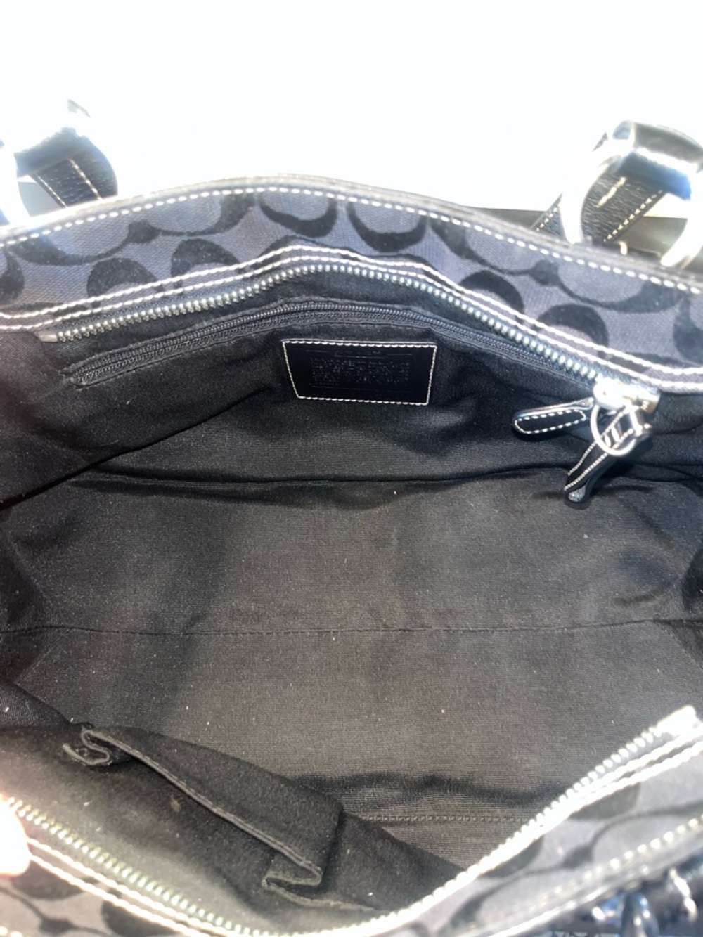 Coach Signature Soho Satchel Shoulder Bag - Picture 8 of 10